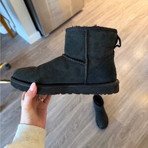UGG Black Mini Boots